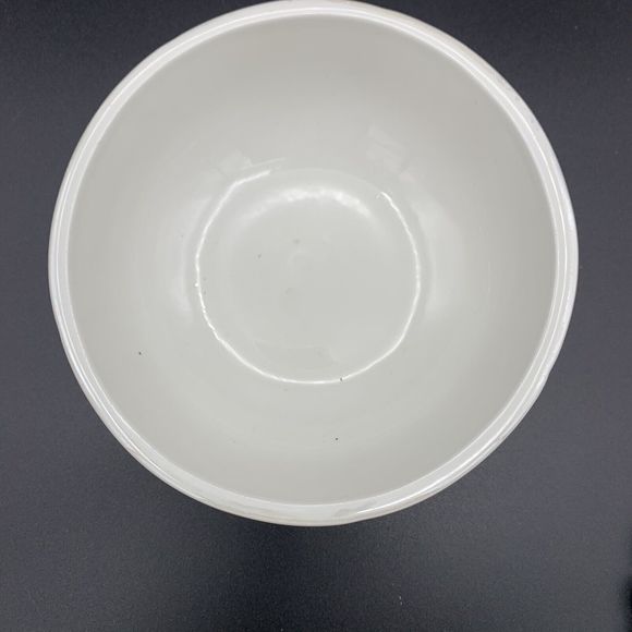 Vtg Italian Vanity Lidded Dish Blue White Pearlescent Retro Correct Glam Boudoir - Picture 3 of 14